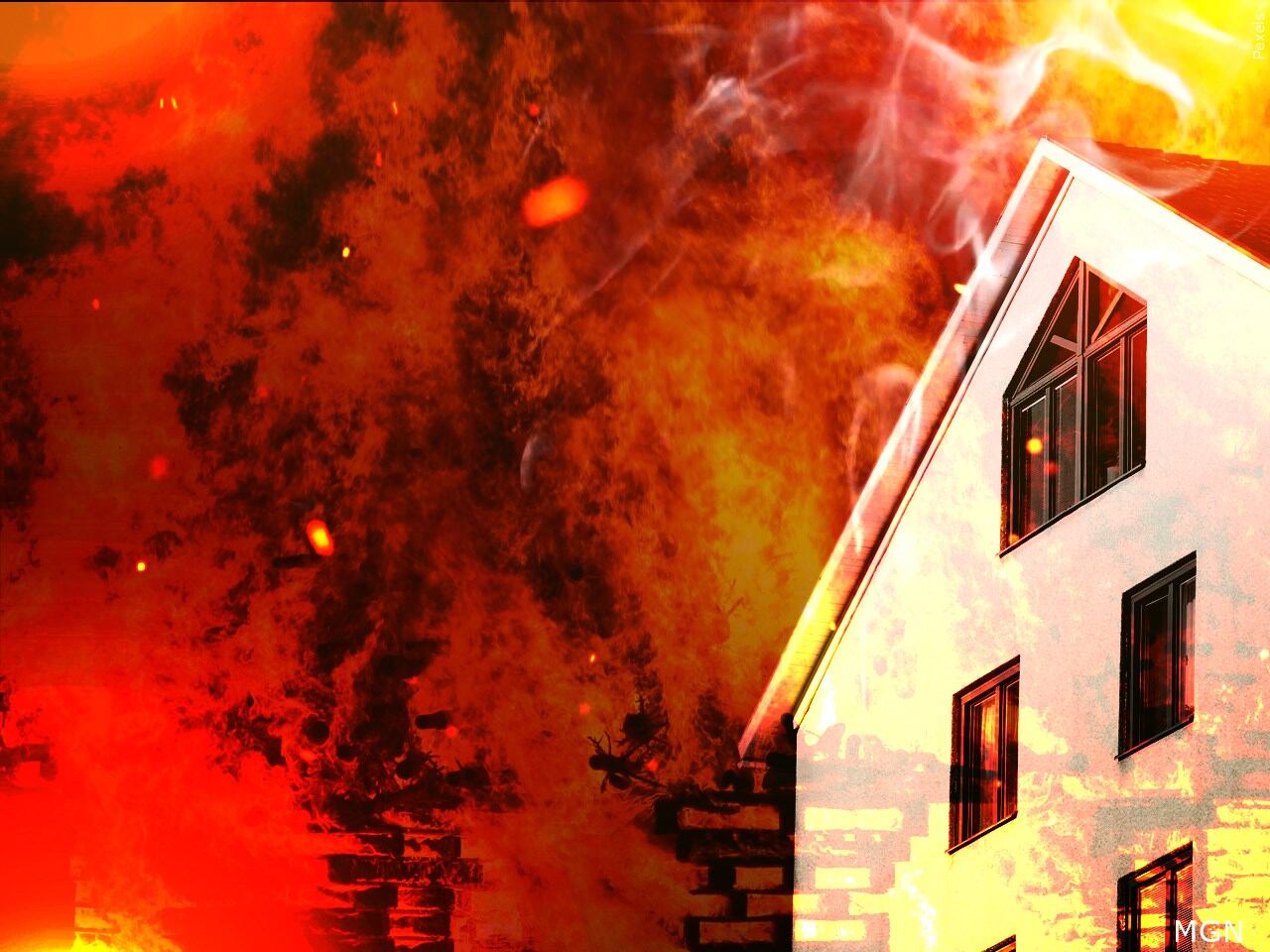 House Fire in Southwest Wichita Leaves Two Injured