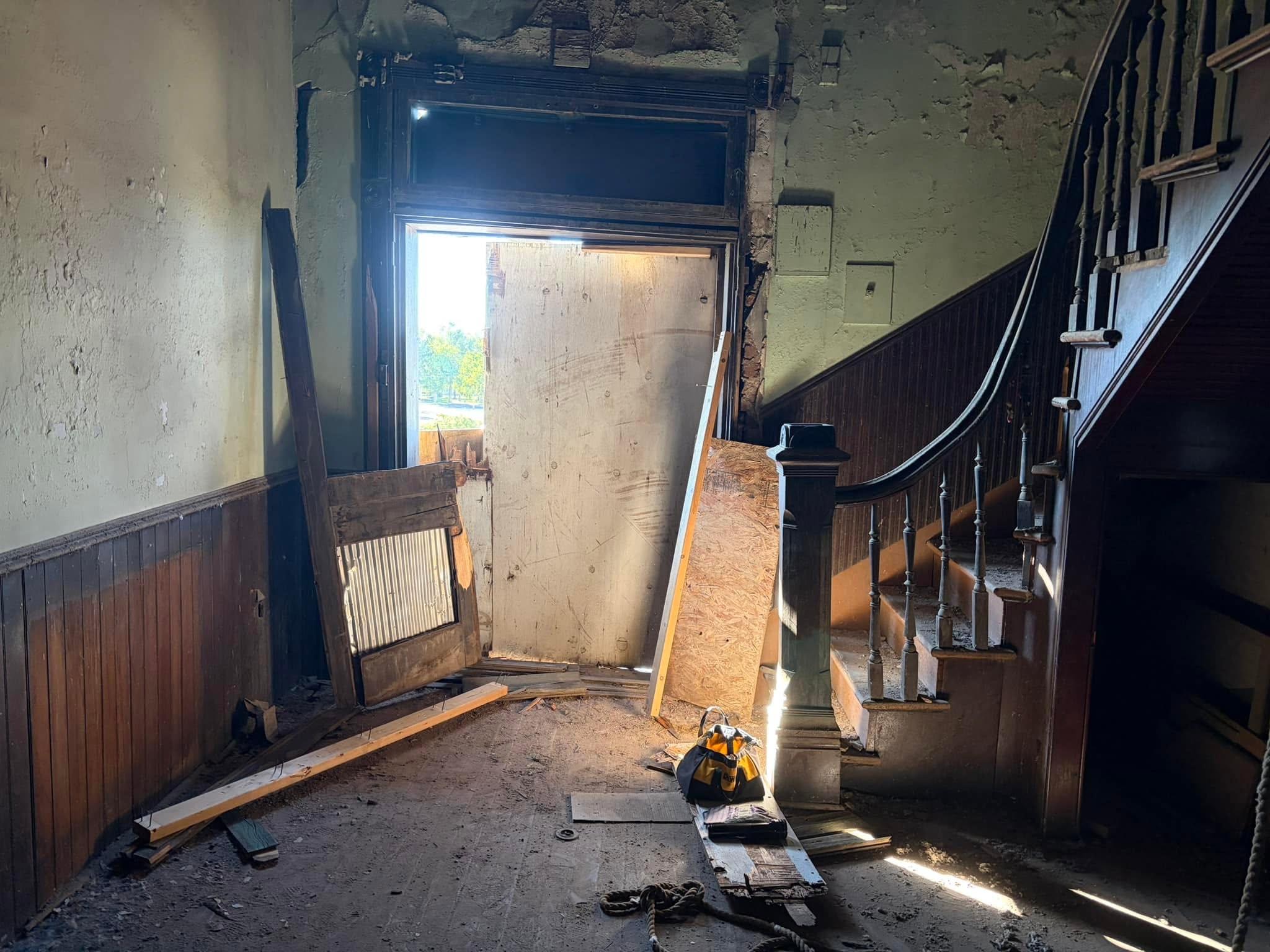 Stolen 1874 Bible Found Damaged After Break-in at Abandoned Garden City Hotel