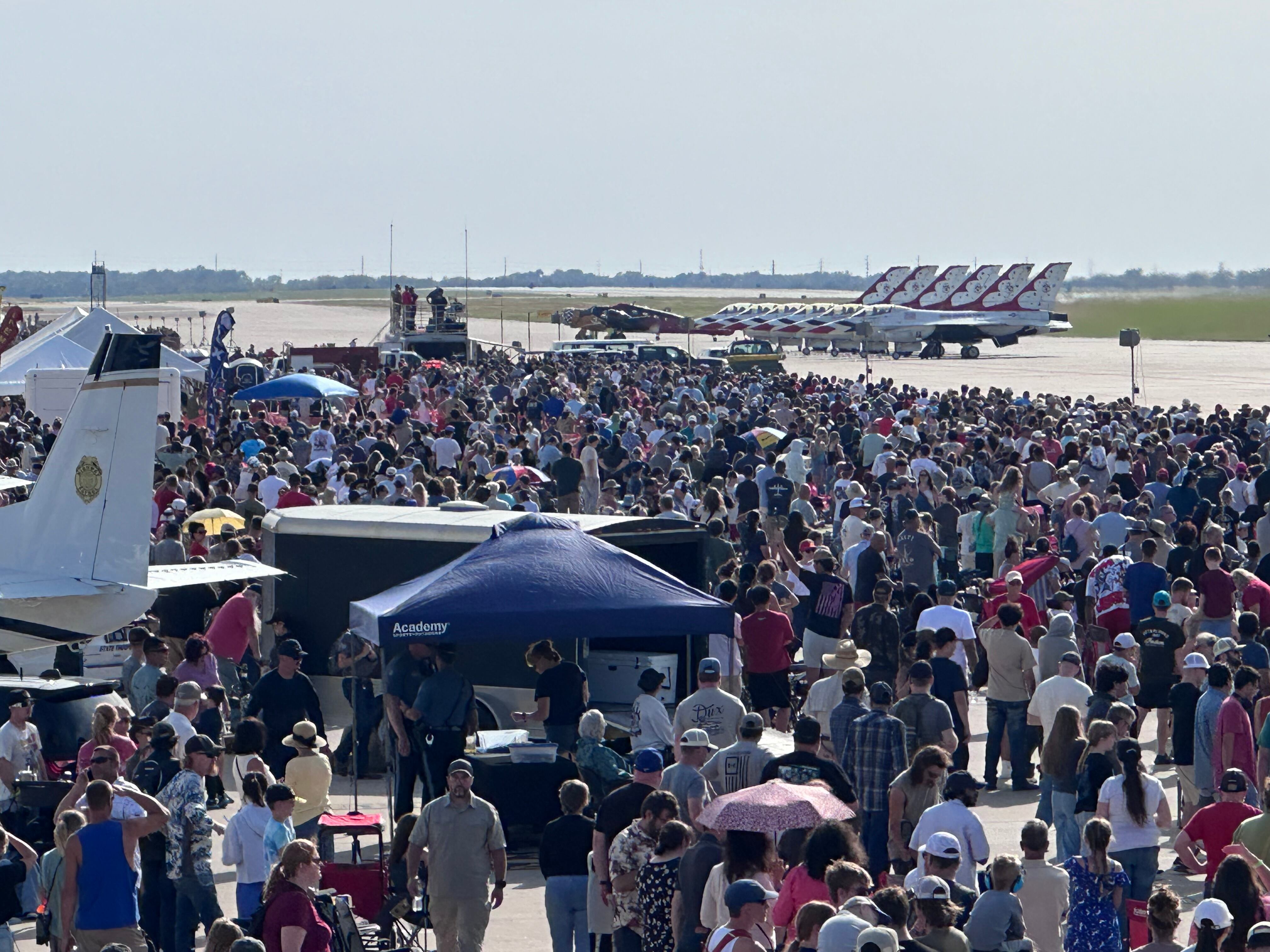 Thousands Attend First Day of Frontiers in Flight Air Show