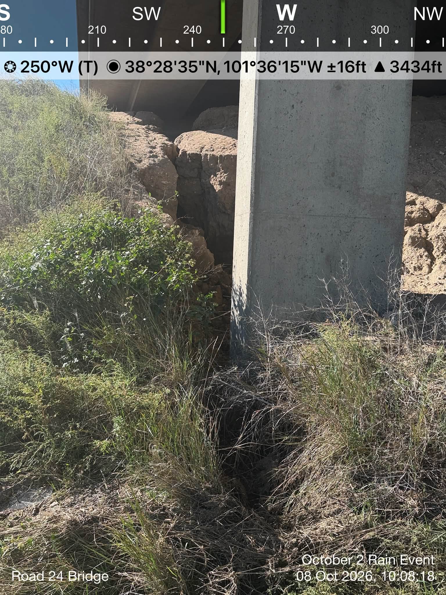 Greeley County Bridge Closed Indefinitely Following Flood Damage