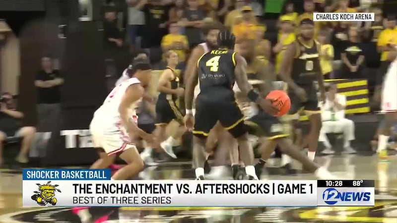 Aftershocks win game one of TBT against The Enchantment