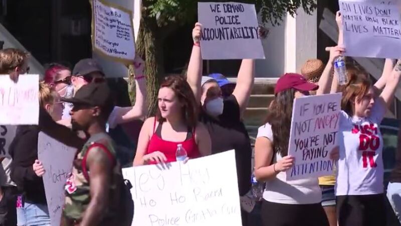 Local Protest Organizers of peaceful local protests speak out against demonstration ...