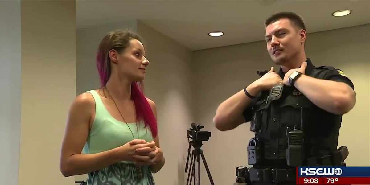 Emily Rittman Woman reunites with Wichita police officer she credits with changing ...