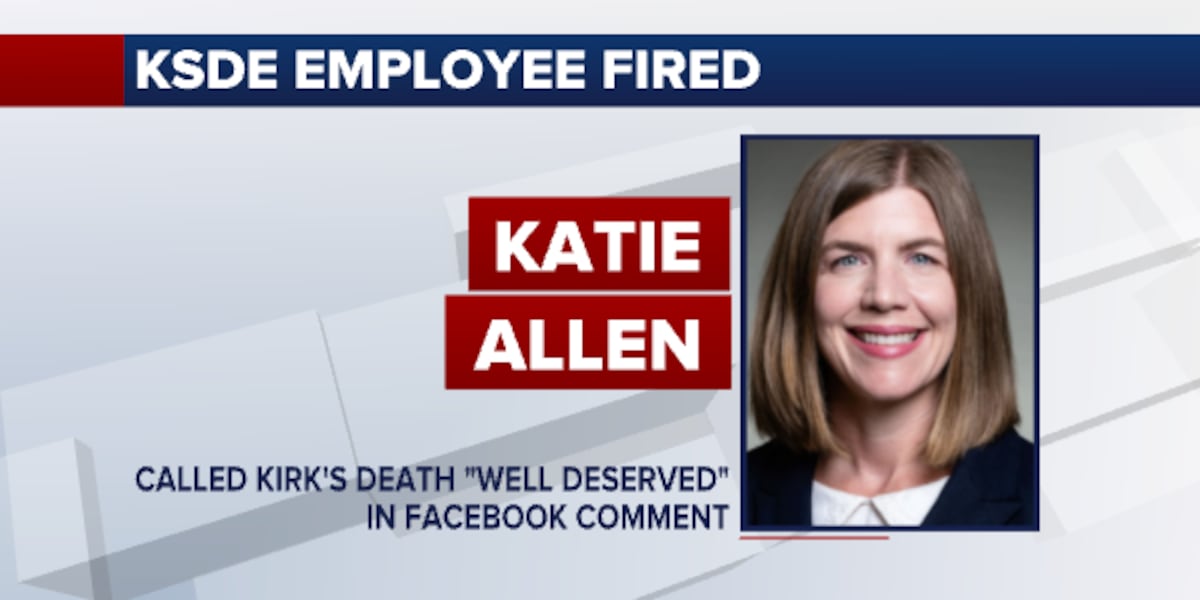 Kansas Department of Education employee fired after Charlie Kirk comment