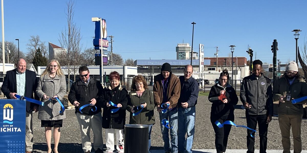 Wichita Ribbon Work City of Wichita holds ribbon cutting for its newest park