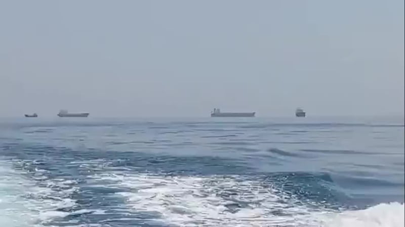 Iran’s Islamic Revolutionary Guard Corps (IRGC) closed the Strait of Hormuz after firing a...