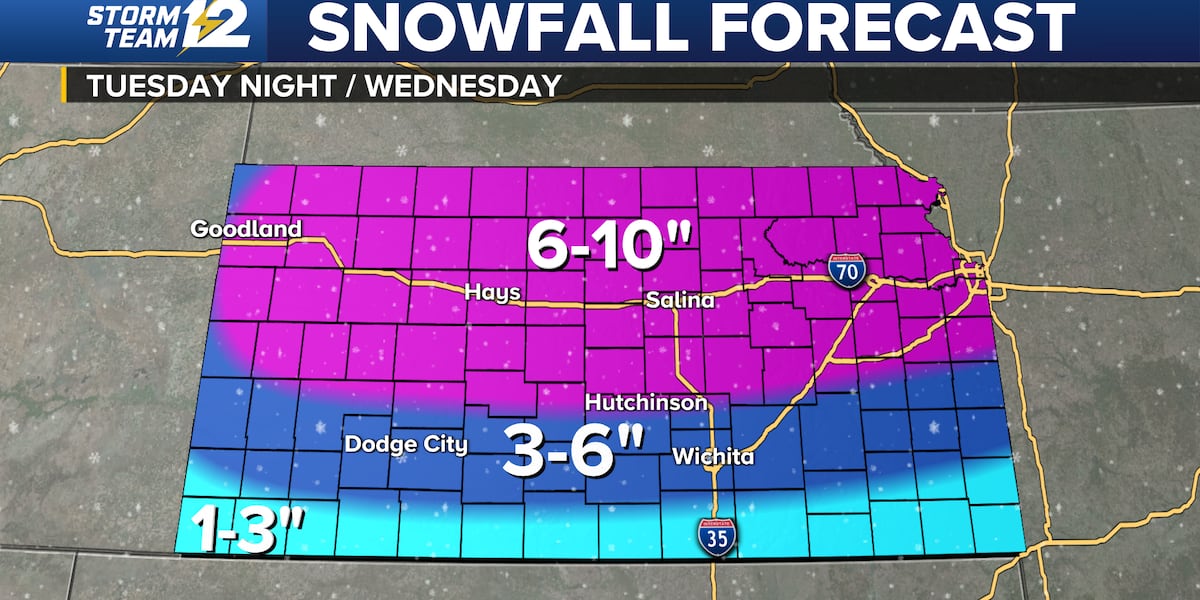 Kansas Fall Weather Weather Alert: Winter storm coming to Kansas