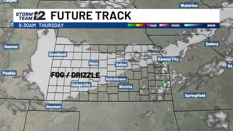 Fog concerns central/west