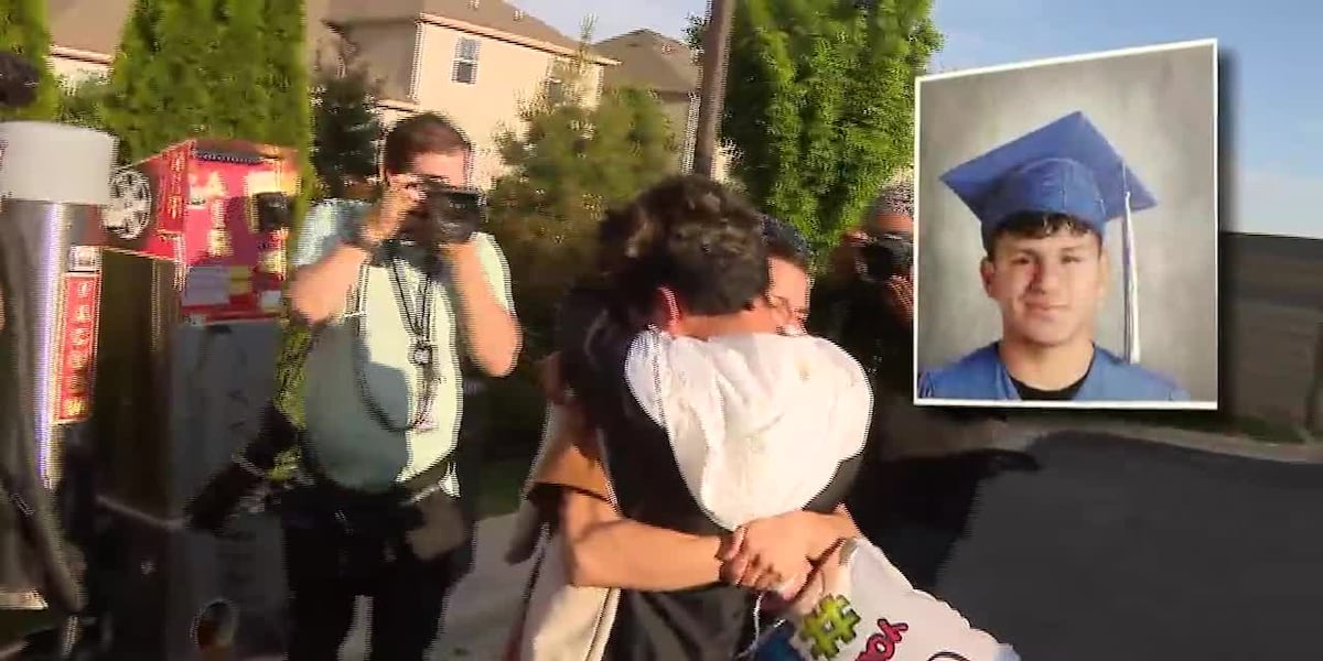 High school senior released from ICE custody in time for graduation