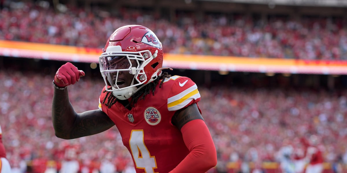 Report: NFL suspends Chiefs wide receiver Rashee Rice 6 games for role in six-car crash