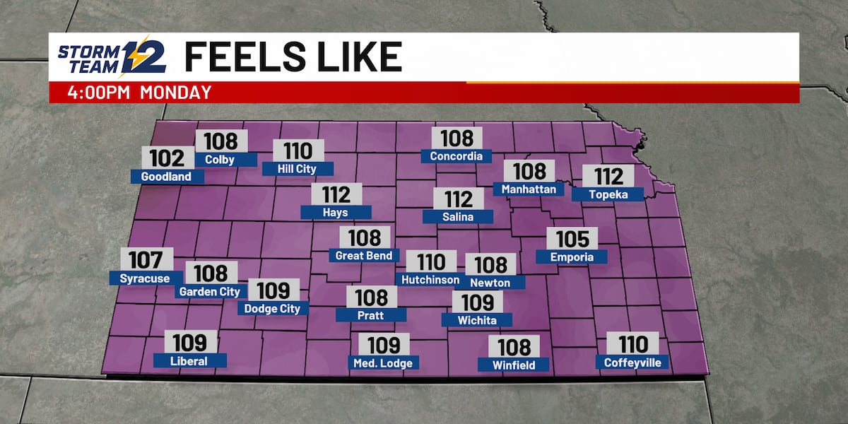 Extreme heat continues today