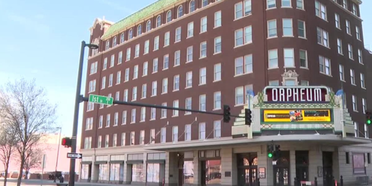 Orpheum Theatre announcing grand reopening concert following $13M restoration project