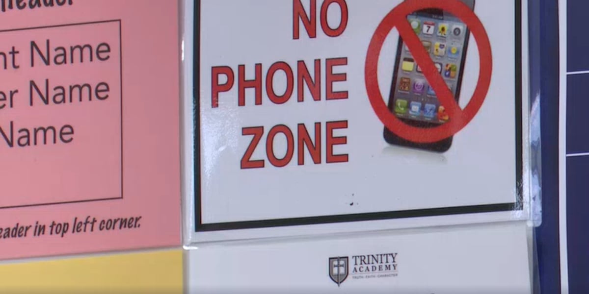 Trinity Academy students report changes with school cell phone ban