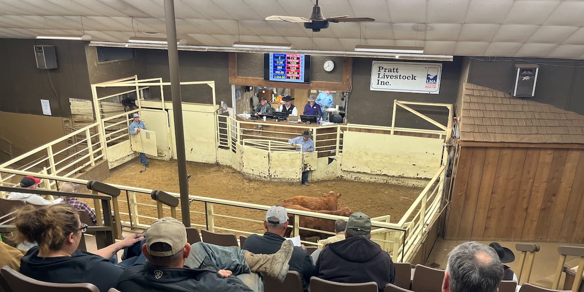 Kansas sale barn reacts to president’s comments on beef prices, tariffs