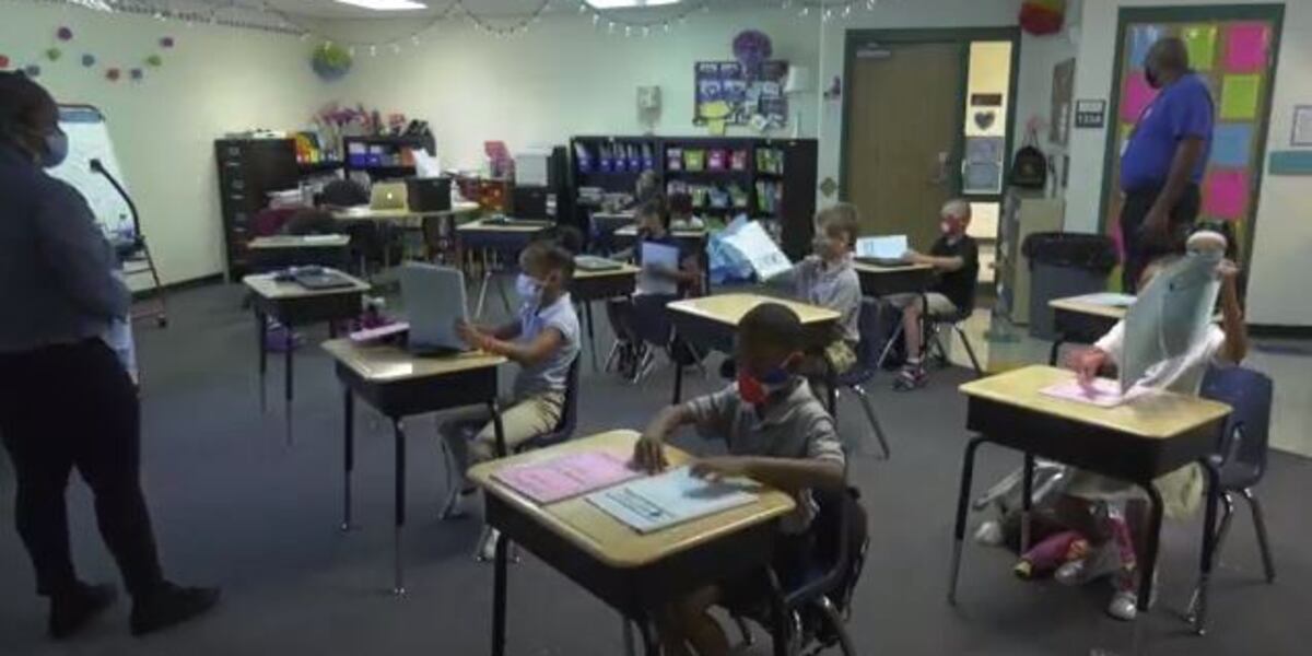 First day of school in USD 259 brings some back to classroom for first