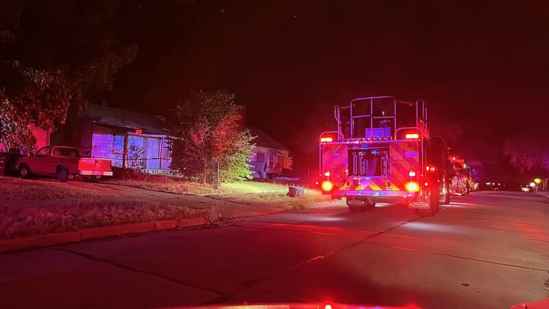 Wichita Fire Rv Home heavily damaged in E. Wichita fire