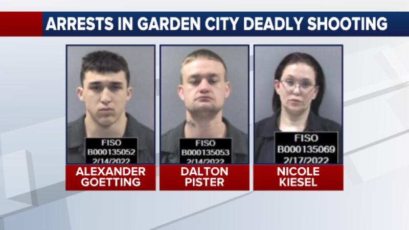 Alexander Goetting, Dalton Pister and Nichole Kiesel face charges in connection with a deadly...