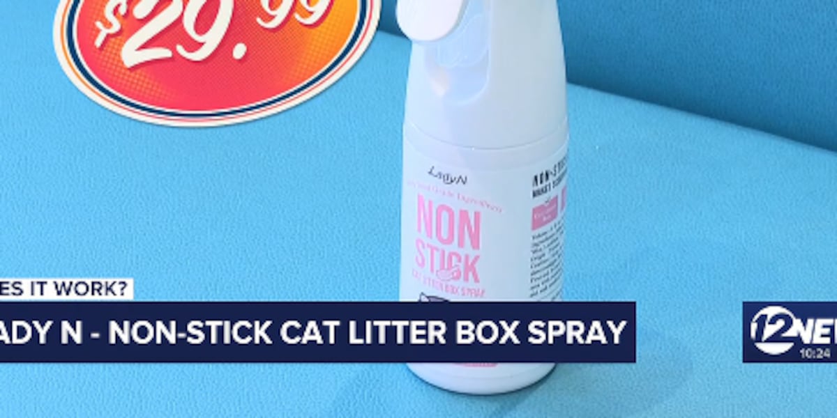 Does it work? Lady Non-stick cat litter spray