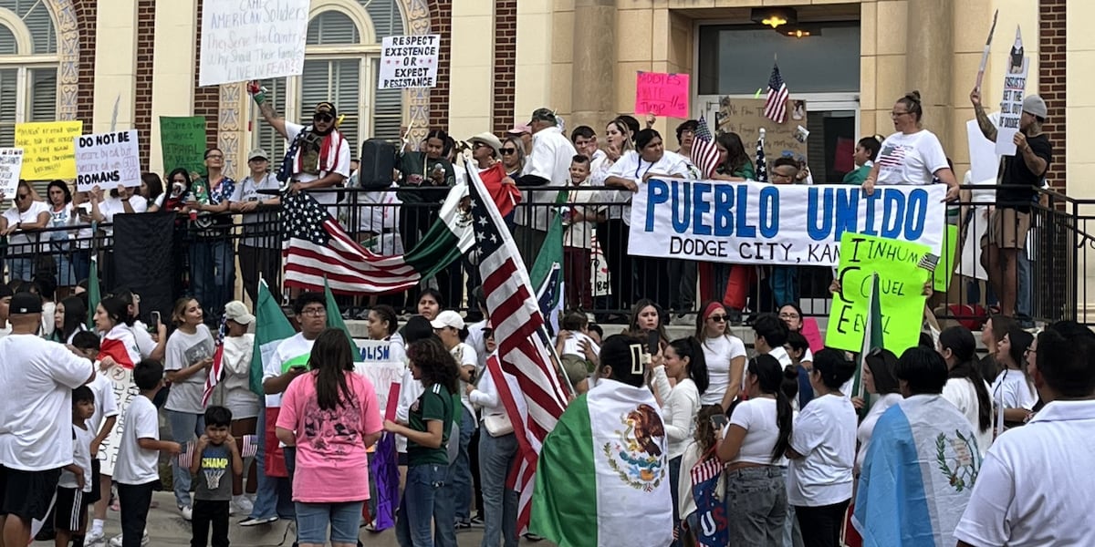 ICE raids Kansas meatpacking towns, detaining mother with baby, sparking protests
