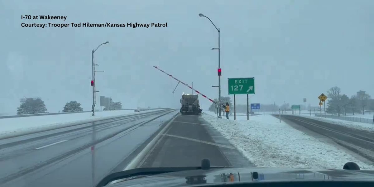 ROAD CLOSURES: Highway closures impacting areas across Kansas