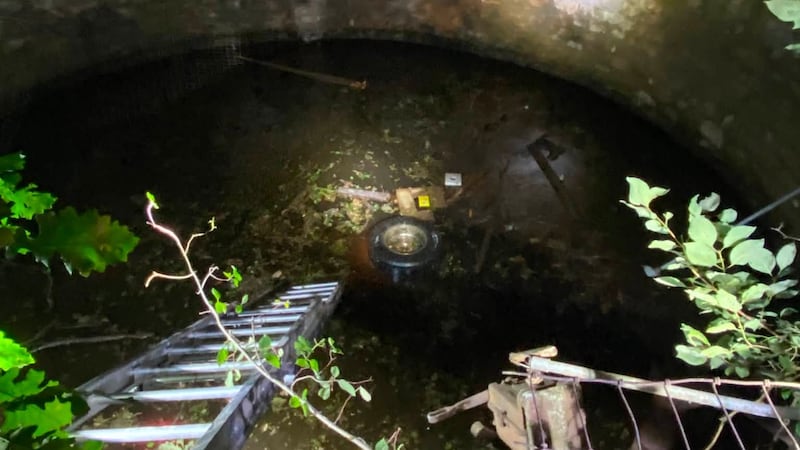 Firefighters from several departments helped rescue a driver after their vehicle fell into...