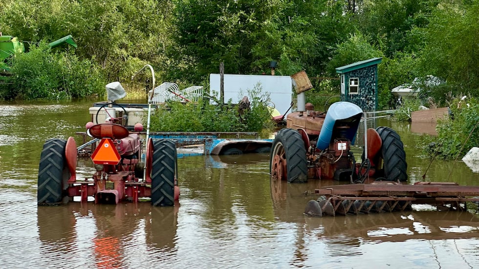 Parts of central Kansas received up to 10 inches of rain on Monday, including the town of...