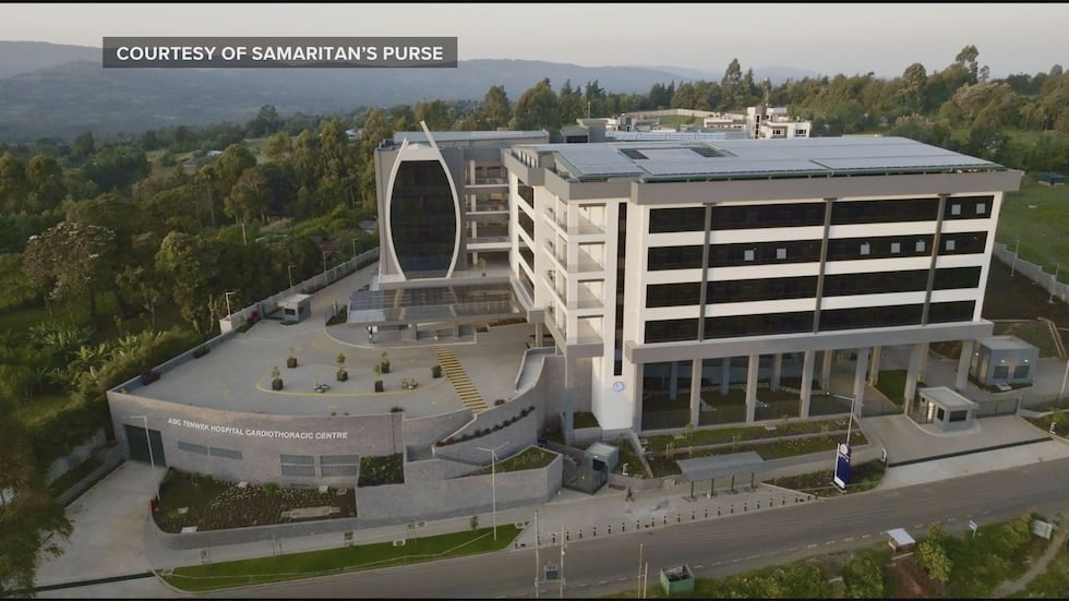 Rendering of the new Tenwek Cardiothoracic Centre. (Courtesy Samaritan's Purse)