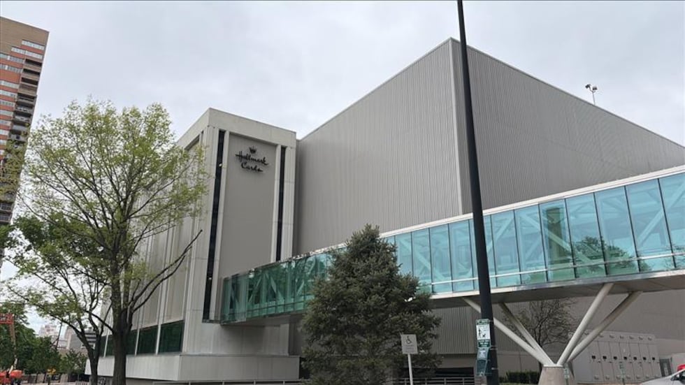 Hallmark Headquarters in Crown Center, pictured on April 22, 2026.