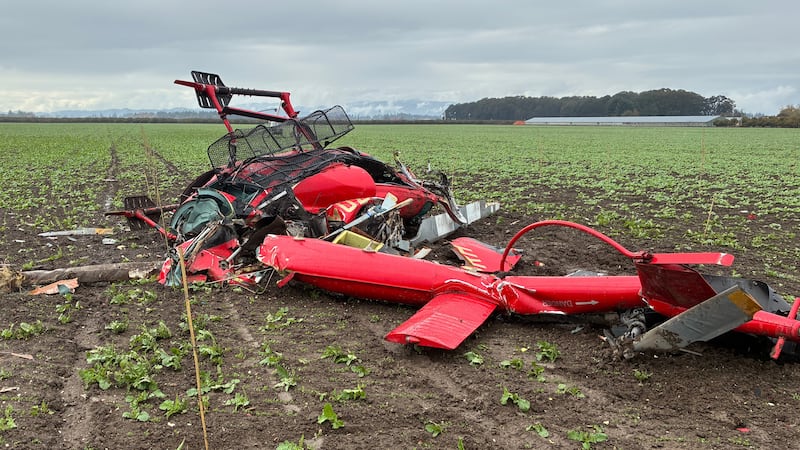 Helicopter involved in crash near McMinnville Municipal Airport