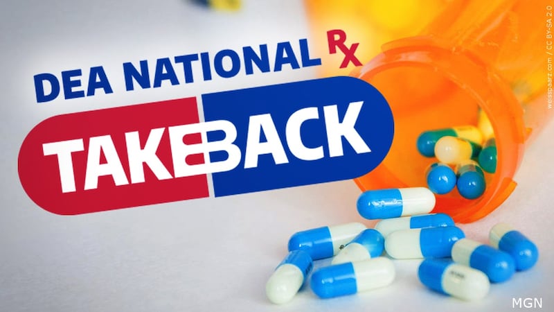 Drug Enforcement Administration's National Prescription Drug Take Back Day.