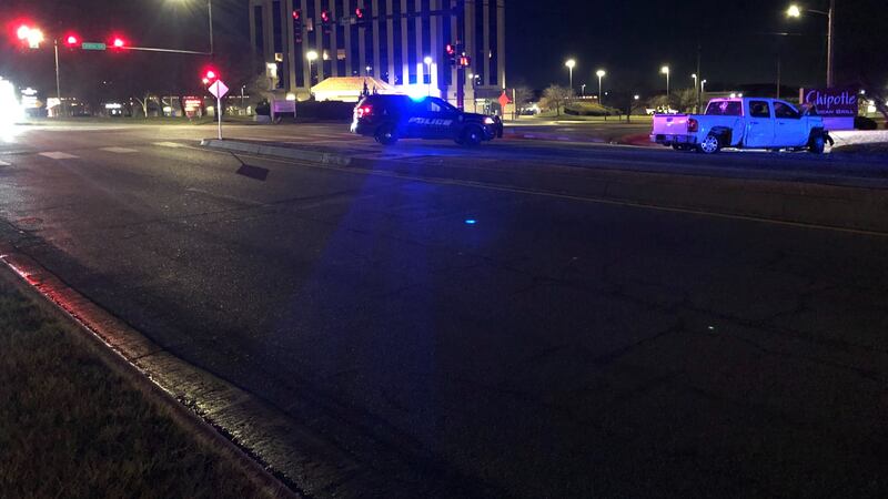 Two Wichita Police Officers were taken to the hospital with minor injuries.