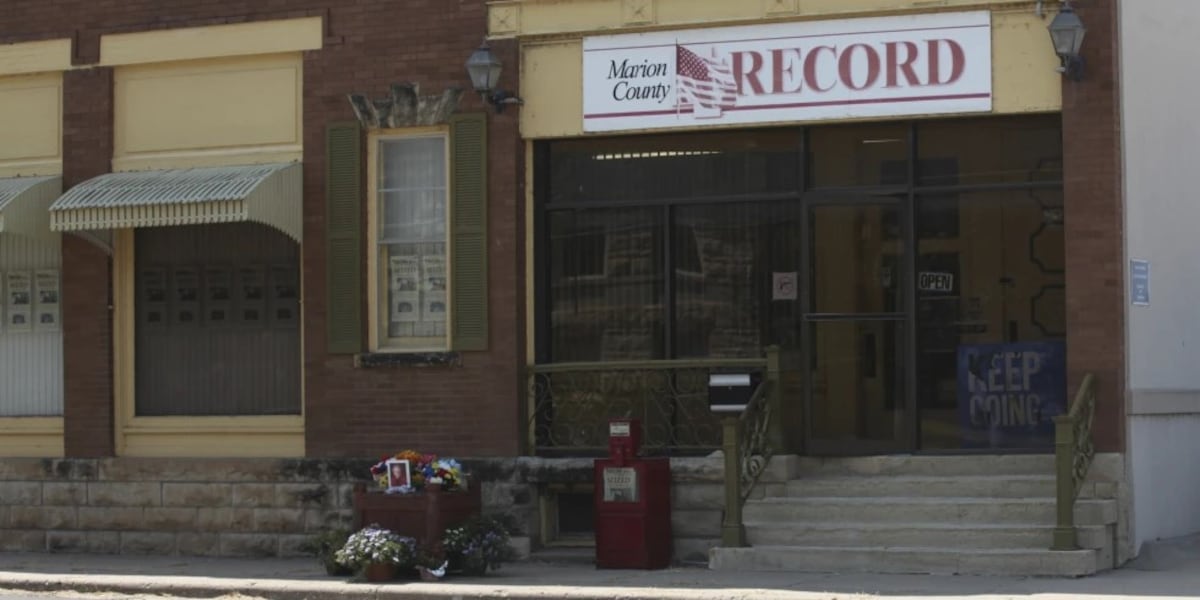 City of Marion to pay for violating Kansas Open Meetings Act following police raid on newspaper