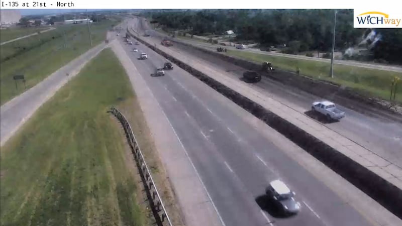 KHP: Human waste caused crash, mess on I-135 in north Wichita