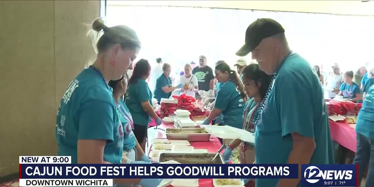 Cajun Food Fest helps to support Goodwill Industries of Kansas' job training, education programs