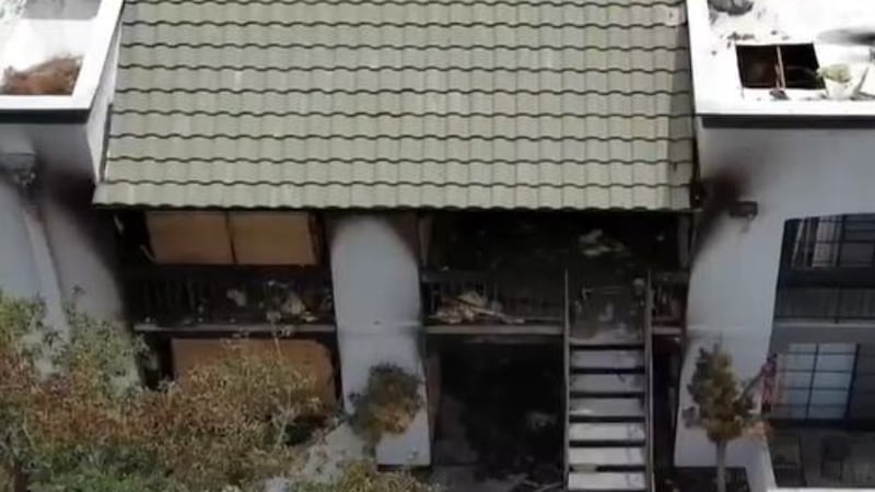Two children have died from injuries after a Sunday night fire at a two-story apartment...