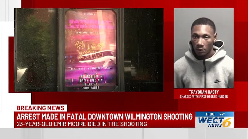 Wilmington Police have made an arrest in the city's most recent homicide.