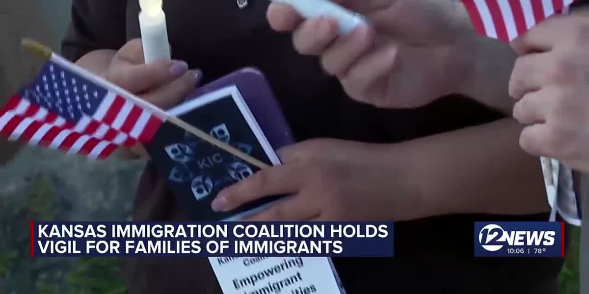 Kansas Immigration Coalition holds vigil for families of immigrants