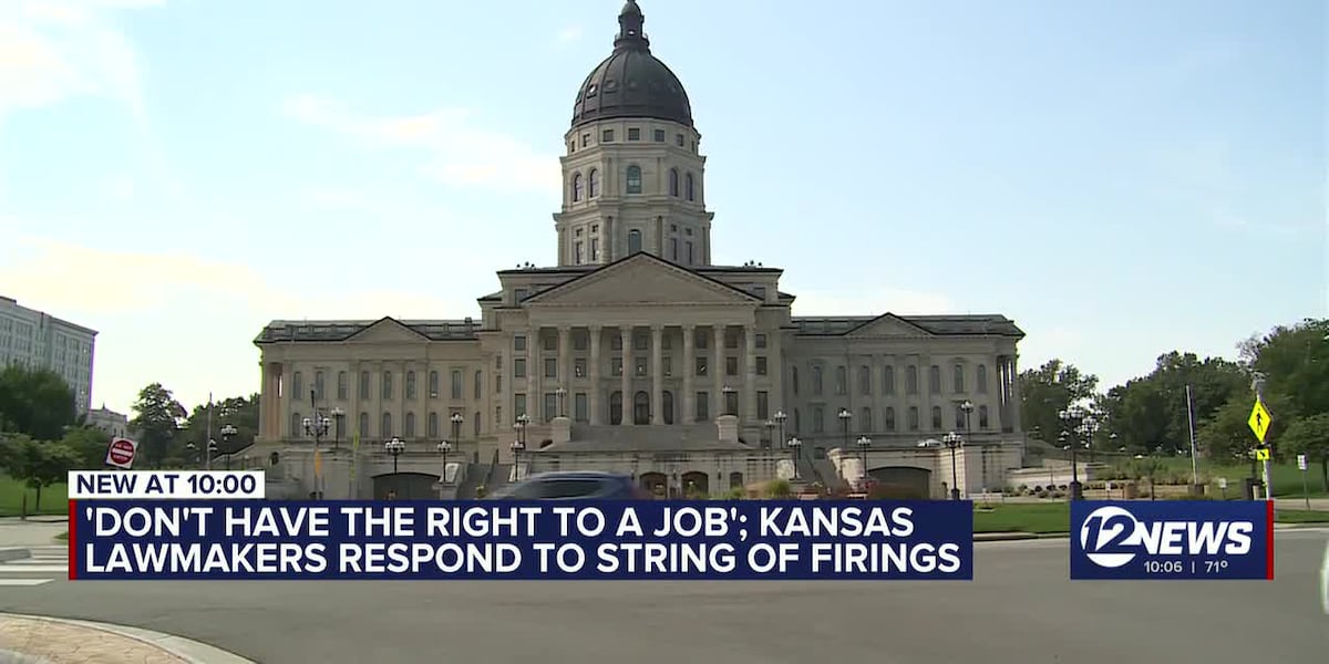 Kansas lawmakers respond to recent firings over political comments
