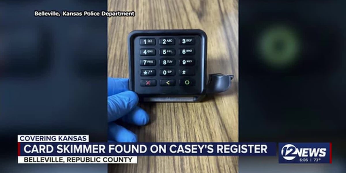 Belleville police warn of credit card skimmer