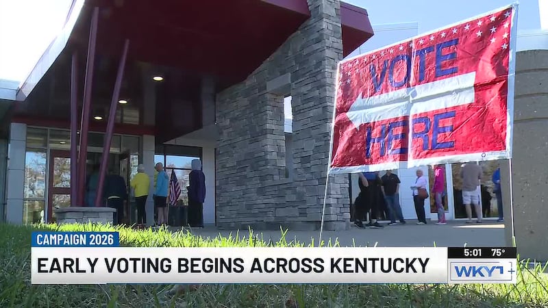 Early voting begins in Kentucky