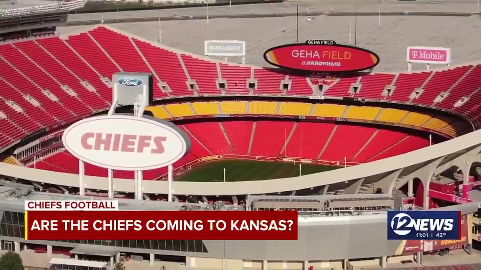 Are the Chiefs coming to Kansas?