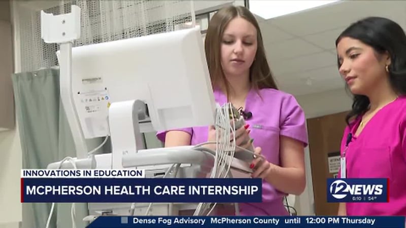 McPherson High School interns